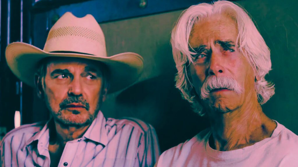 Sam Elliott and Thornton in Landman