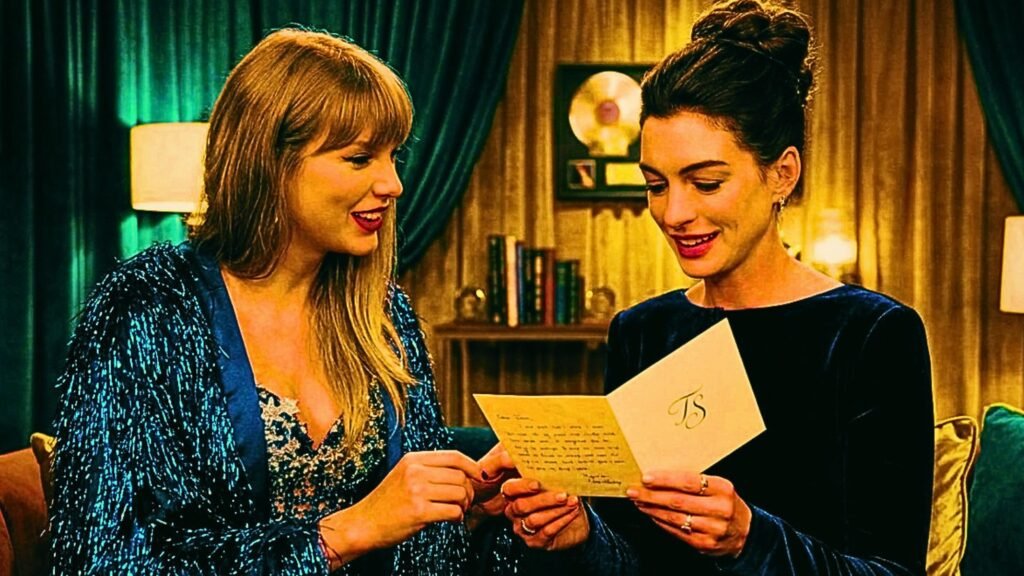 Anne Hathaway Private Note From Taylor