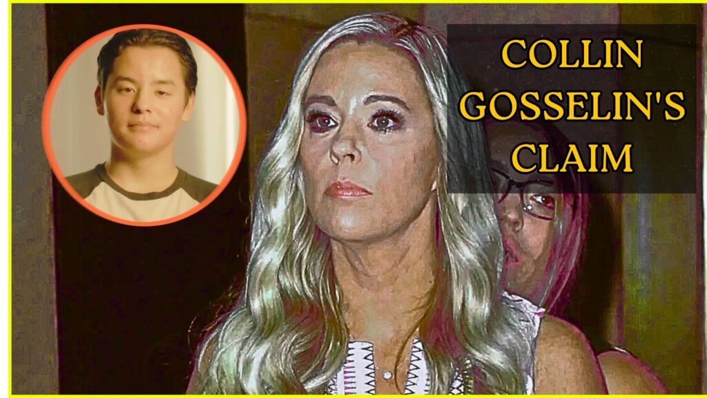 Collin Gosselin's Shocking Claim